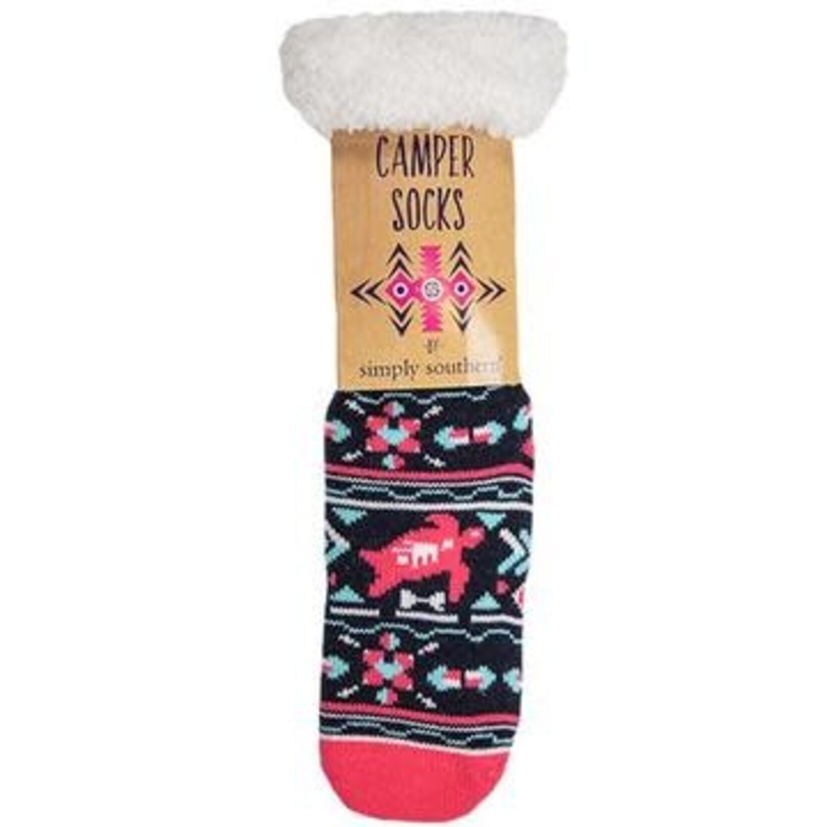 Simply Southern Simply Southern Camper Socks Animals