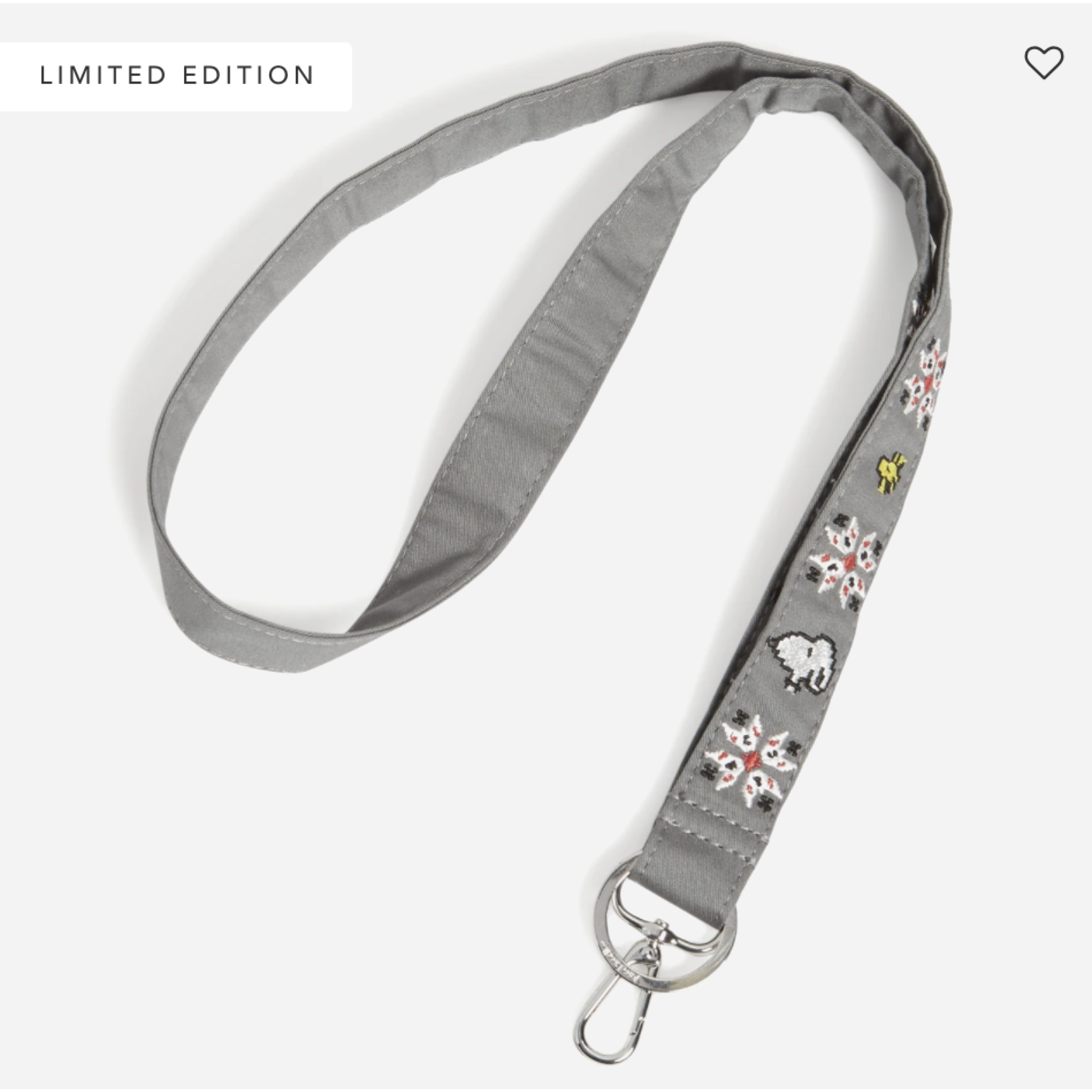 Vera Bradley Vera Bradley Ski Slope Snoopy Wide Lanyard