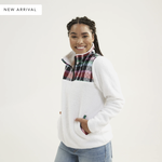 Vera Bradley Vera Bradley Teddy Fleece Pocket Pullover Ribbons Plaid