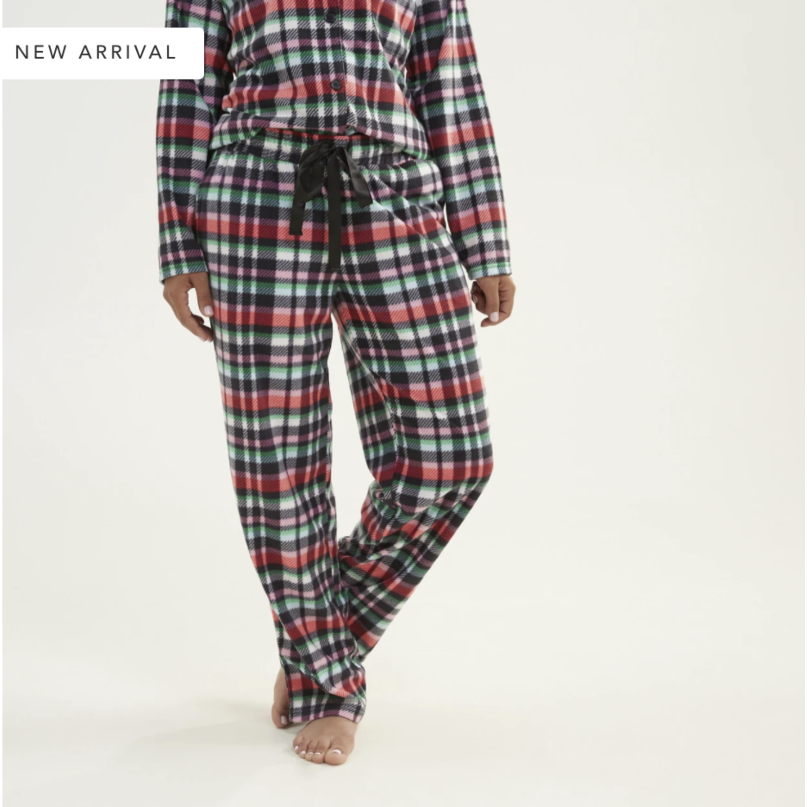 Vera Bradley Vera Bradley Cozy Pajama Pants Ribbons Plaid XXL