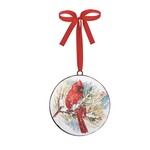 Melrose Cardinal & Pine Ornament