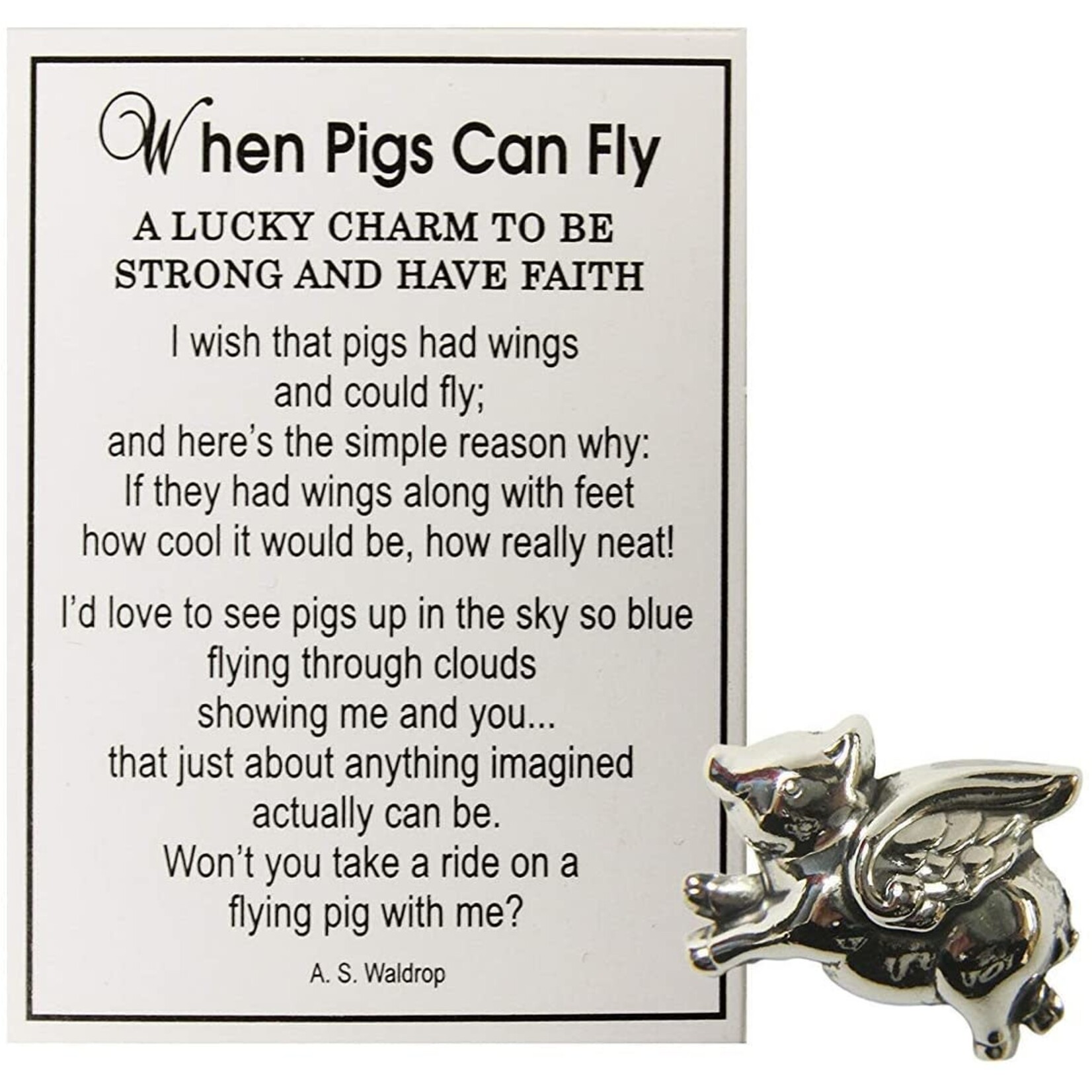 Ganz When Pigs Can Fly Charm