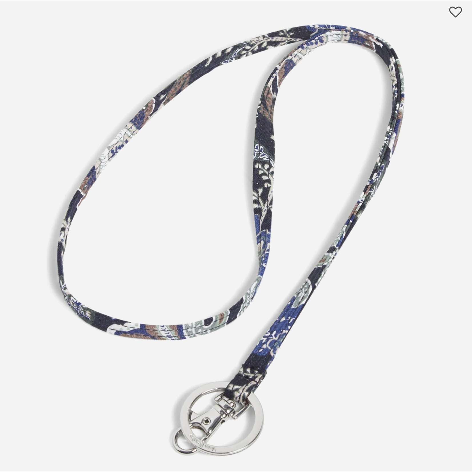 Vera Bradley Vera Bradley Lanyard in Java Navy Camo