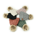 Britt's Knits Britt’s Knits Mainstay Plush-Lined Pom Hat