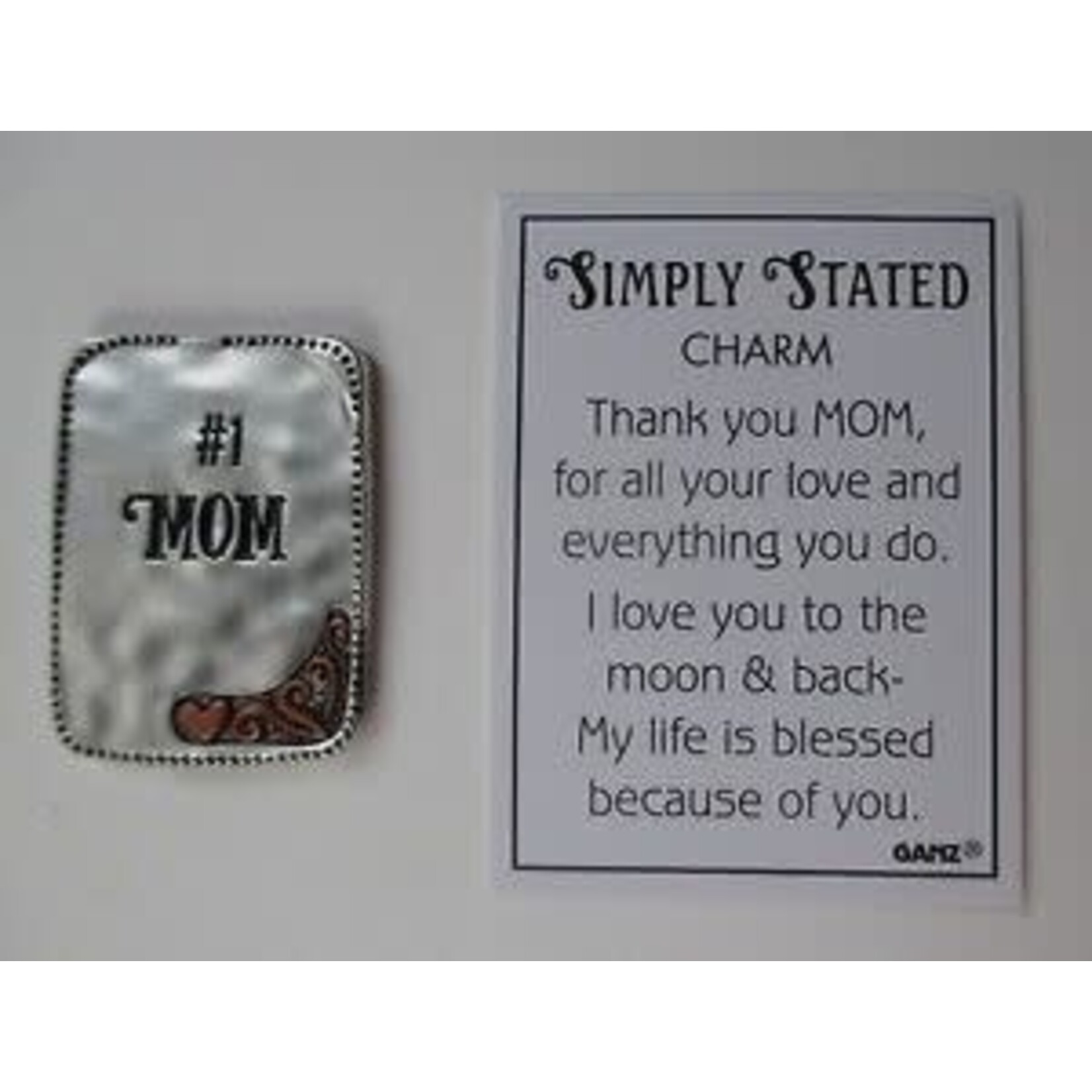 Ganz Simply Stated Mom Charm