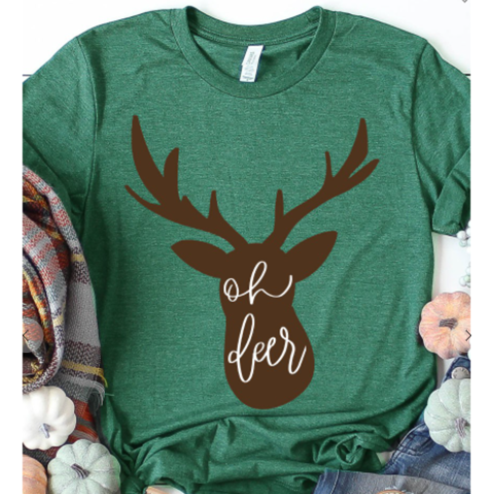 Kissed Apparel Oh Deer Graphic T-Shirt S