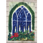 Toland Candles in a Window House Flag