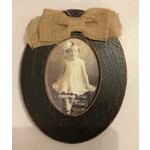 Creative Co-op Distressed Black Photo Frame