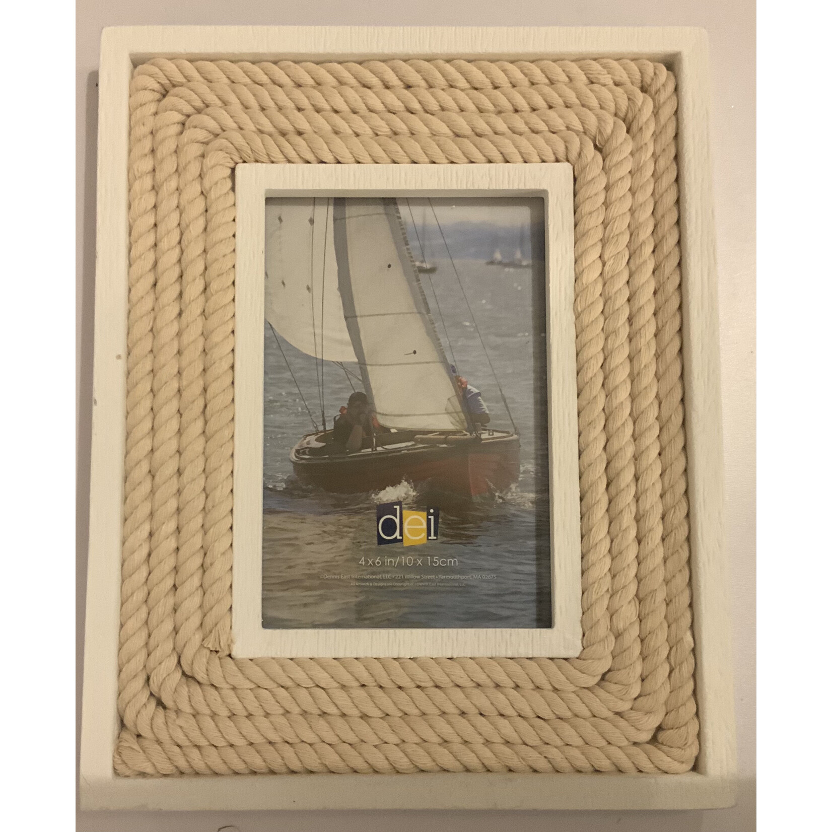 DEI Nautical Frame w/Rope Inlay