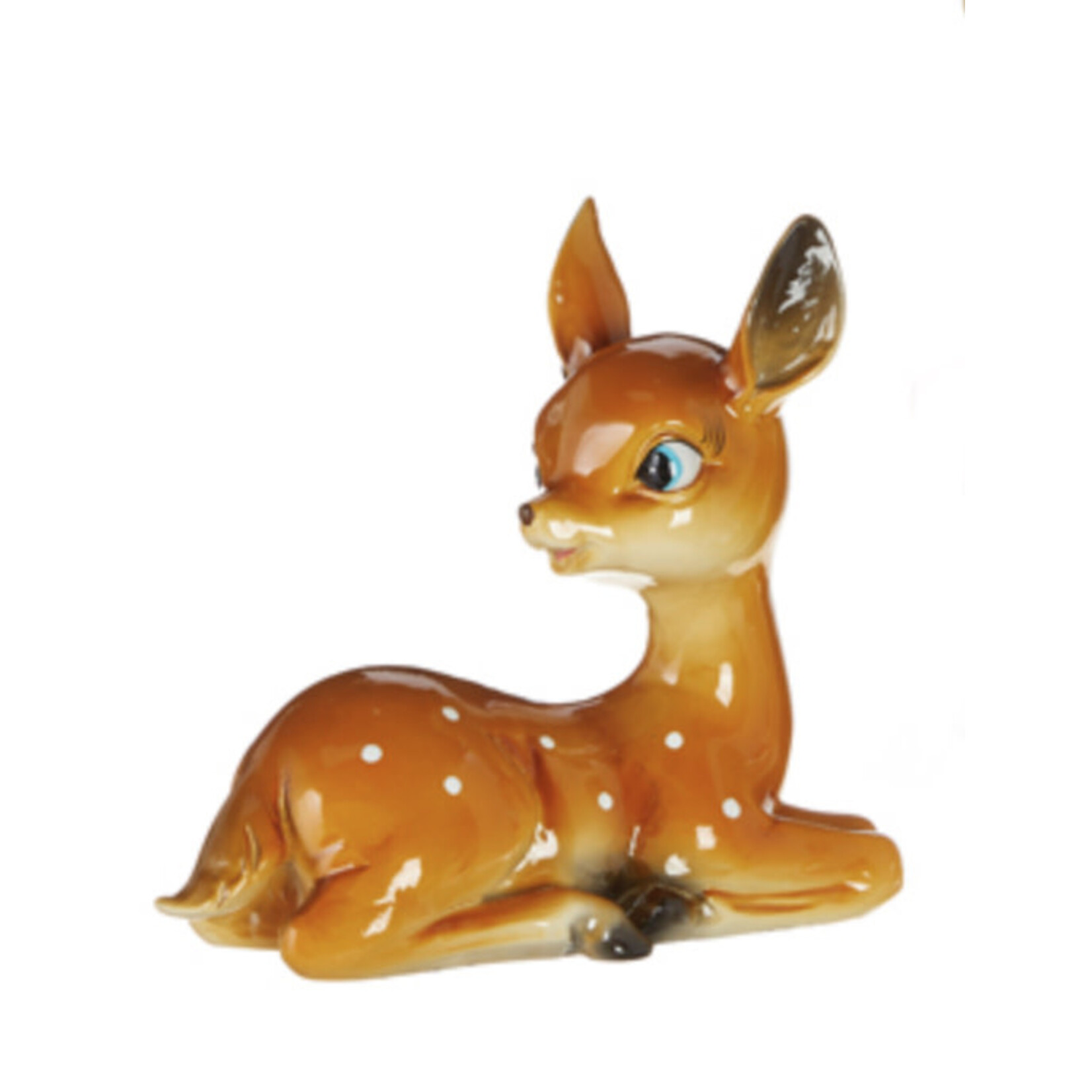 Raz Retro Deer Figurine