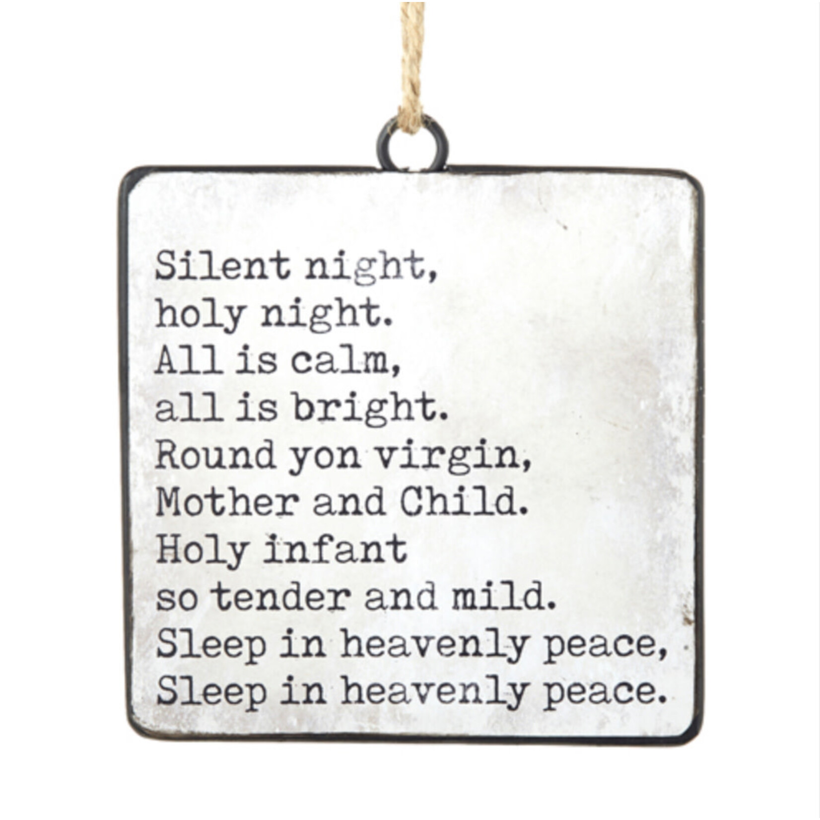 Raz Silent Night Ornament