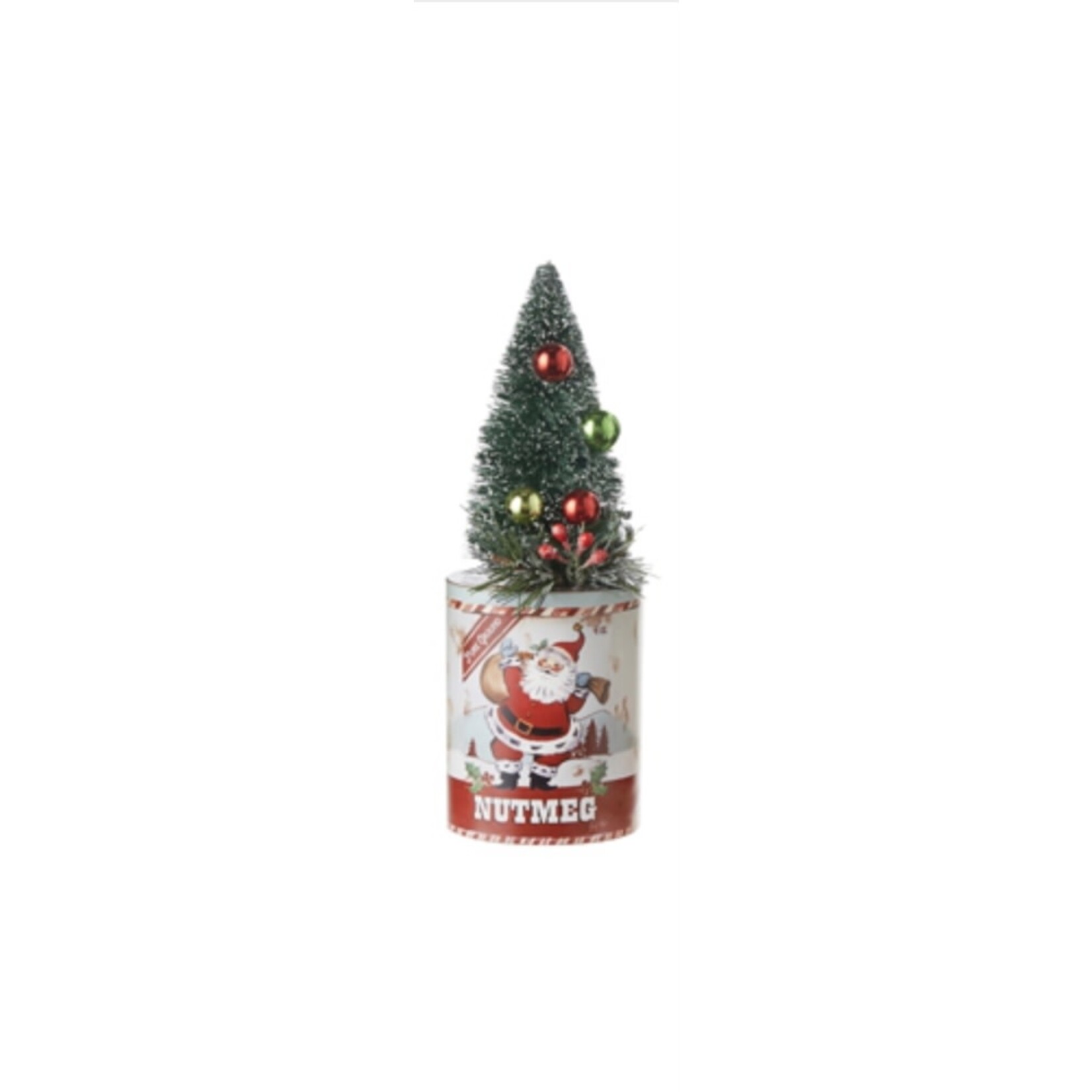 Raz Holiday Spice Container w/Tree
