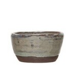Creative Co-op Stoneware Bowl w/Reactive Glaze