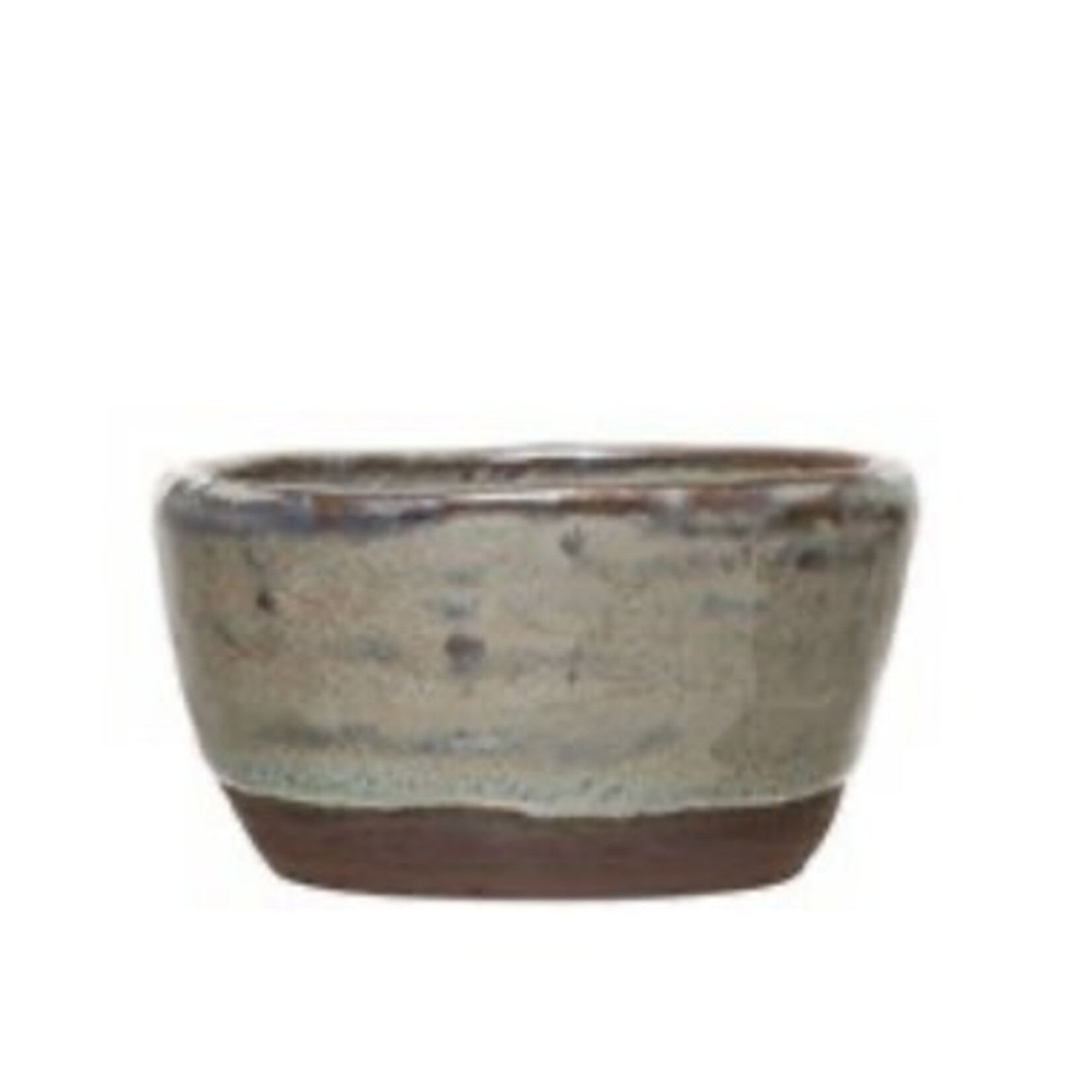 Creative Co-op Stoneware Bowl w/Reactive Glaze