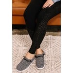 Corkys Corky's Kayak Casual Slip On Sneakers Small Black Leopard