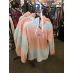 Jen & Co Jen & Co Tie Dye Fleece Sweatshirt