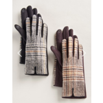 Giftcraft Classic Houndstooth Gloves in a Cotton Elastane Blend