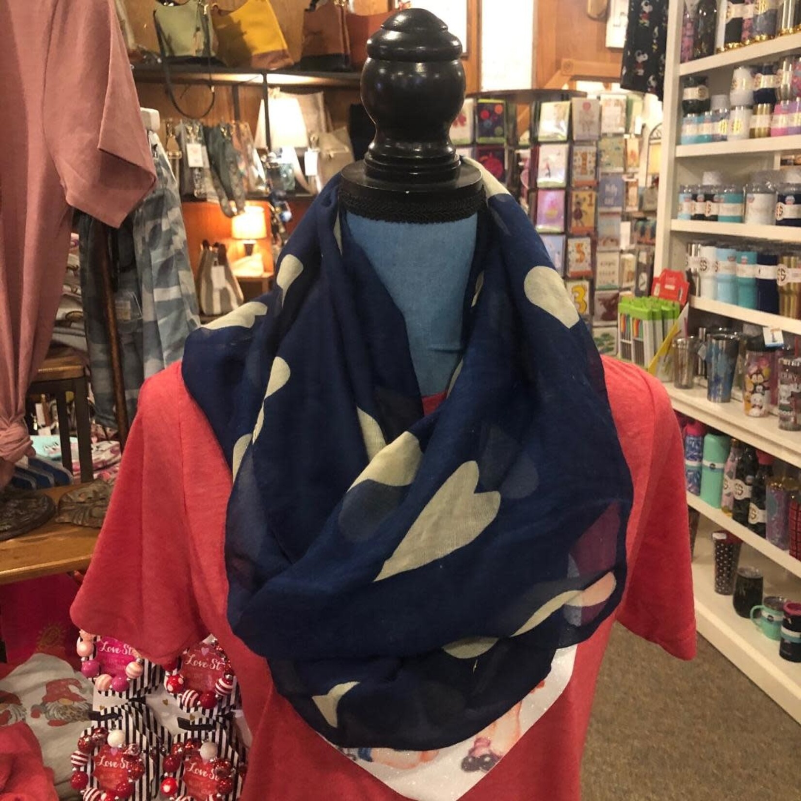 AGP Heart Infinity Scarf