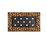 Evergreen Animal Print Coir Sassafras Mat Tray