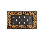 Evergreen Animal Print Coir Sassafras Switch Mat Tray