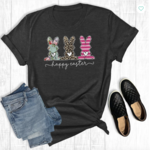 The Way Down South Happy Easter Bunnies Graphic Tee