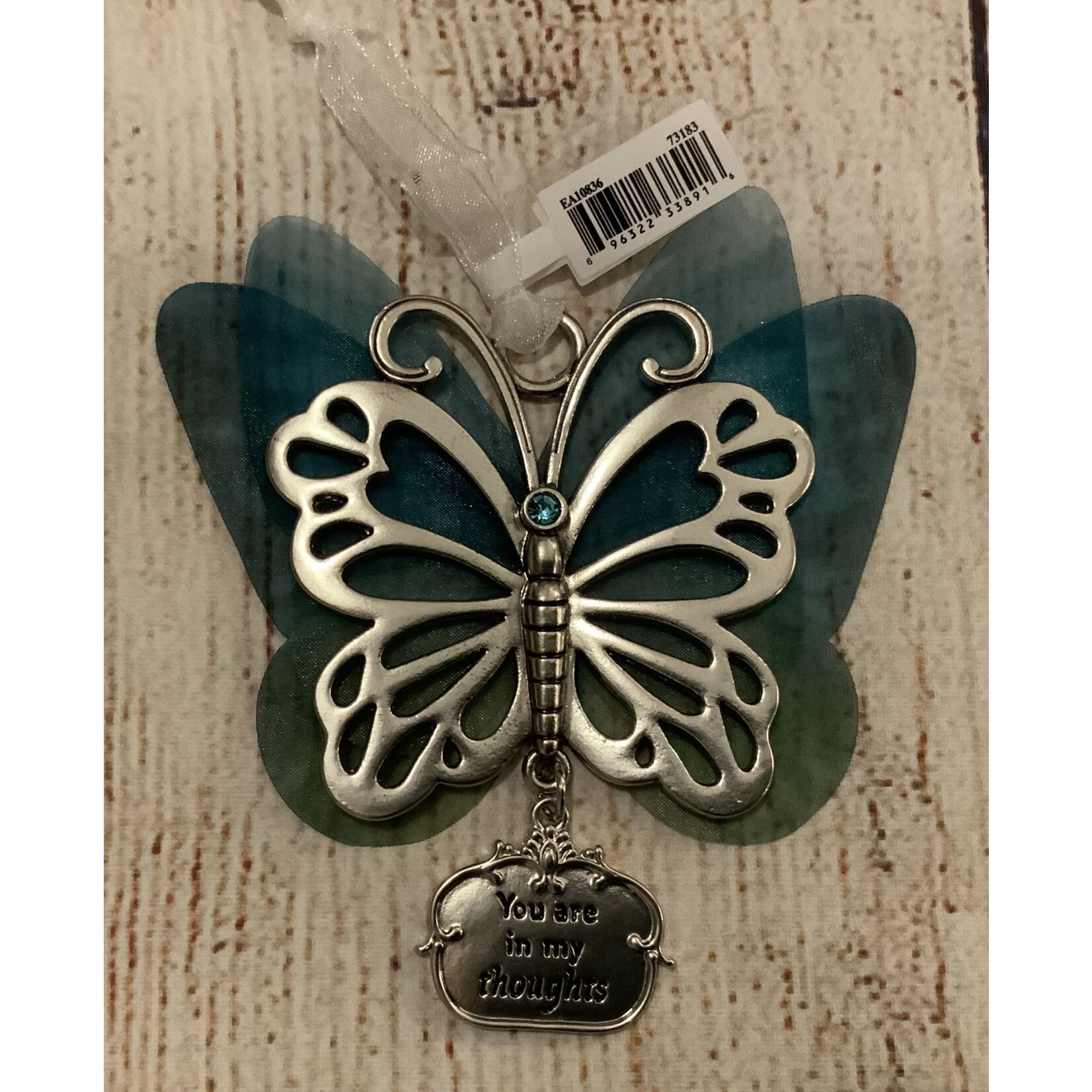 Ganz Sheer Beauty Butterfly Ornament