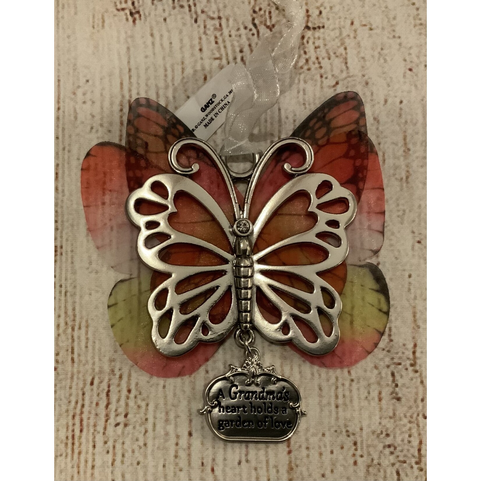 Ganz Sheer Beauty Butterfly Ornament