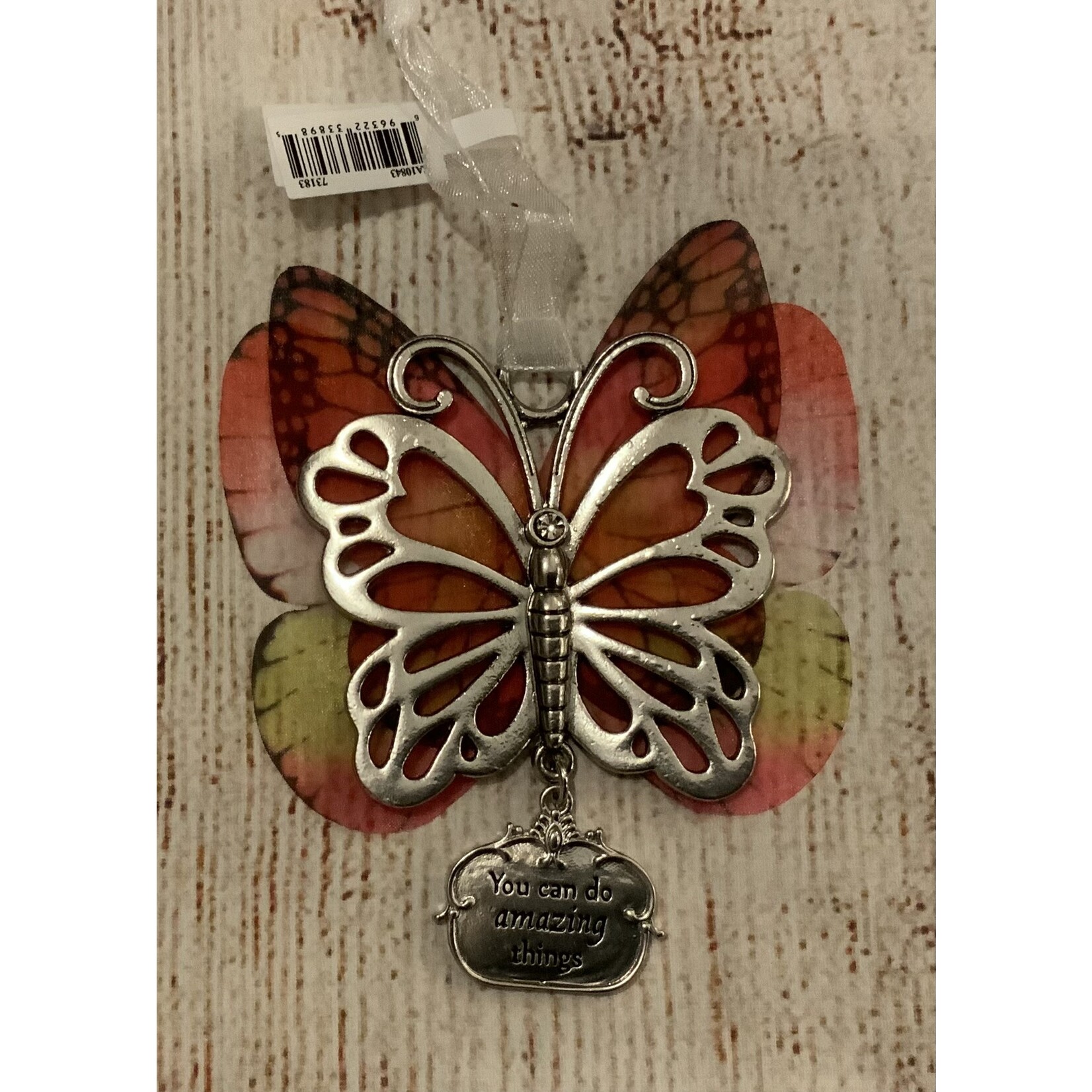 Ganz Sheer Beauty Butterfly Ornament