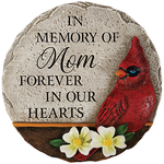 Carson Mom Cardinal Memorial Mini Garden Stone