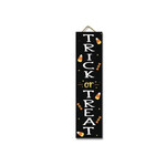 My Word! Trick or Treat Stand Out Tall Porch Sign