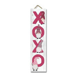 My Word! XOXO w/Gnomes Stand Out Tall Porch Sign