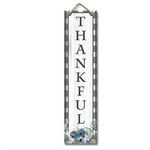 My Word! Thankful Stand Out Tall Porch Sign