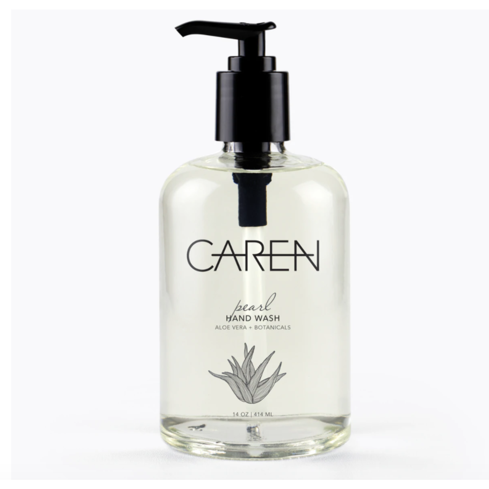 Caren Caren Hand Wash 14 oz Glass Bottle -