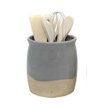 DEI Stoneware Utensil Jar w/Utensils