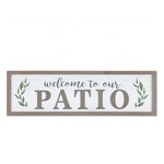 Gerson Wood Porch/Patio Sign