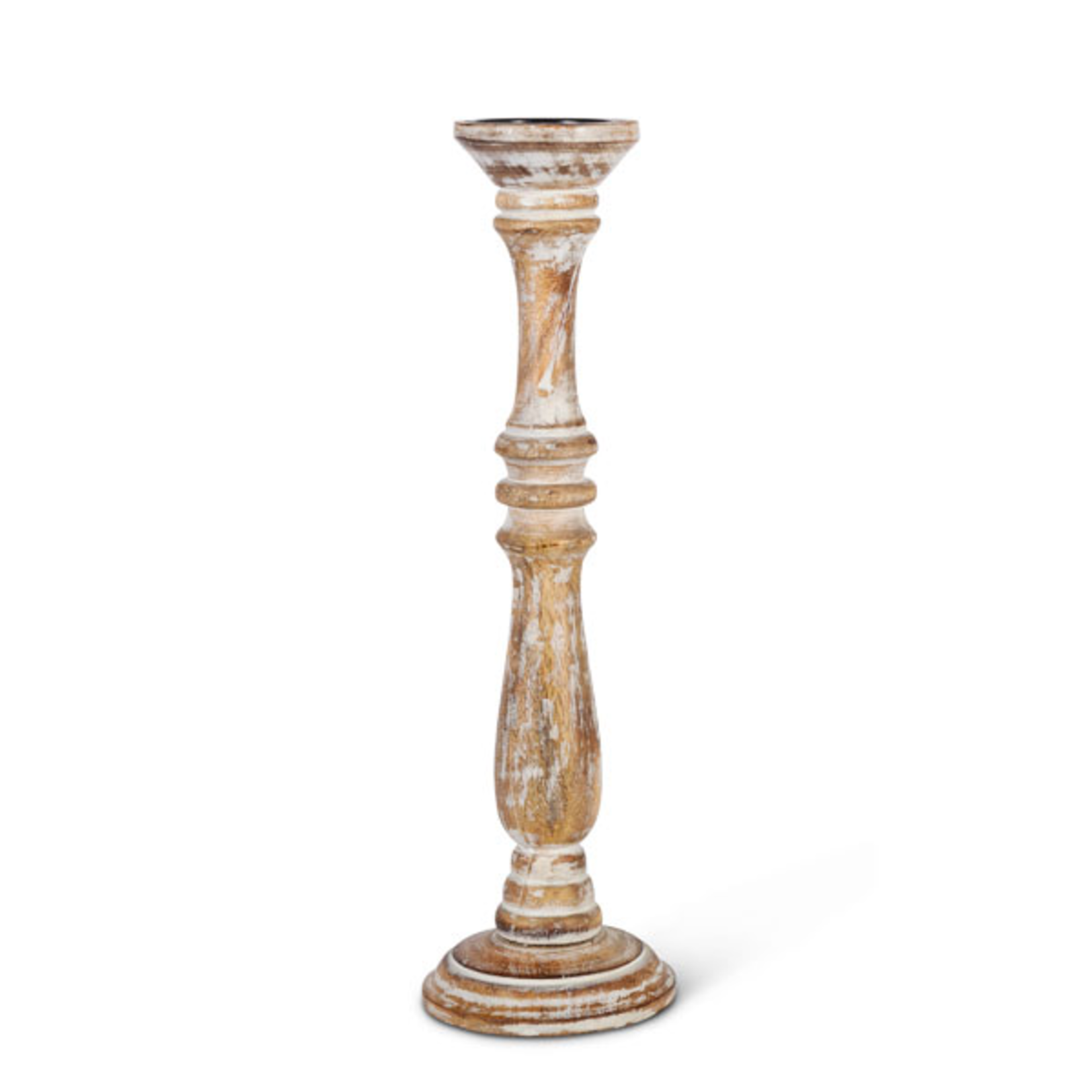 Gerson Mango Wood Candle Holder, 20”