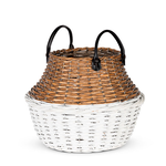 Gerson Two-Tone Willow Basket, 13.8”
