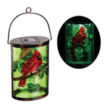 Evergreen Cardinal Solar Lantern