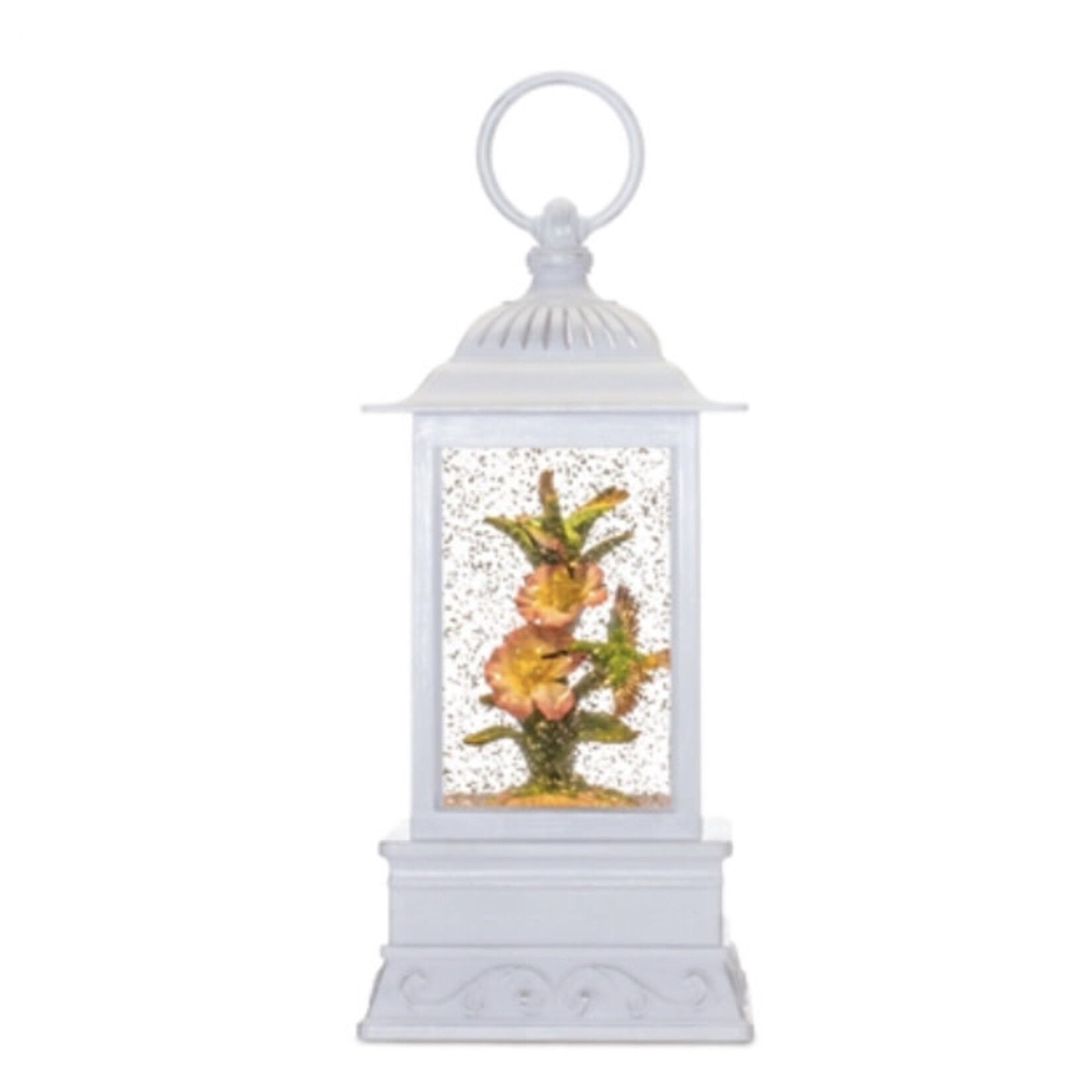 Melrose Hummingbird Water Globe, 9”