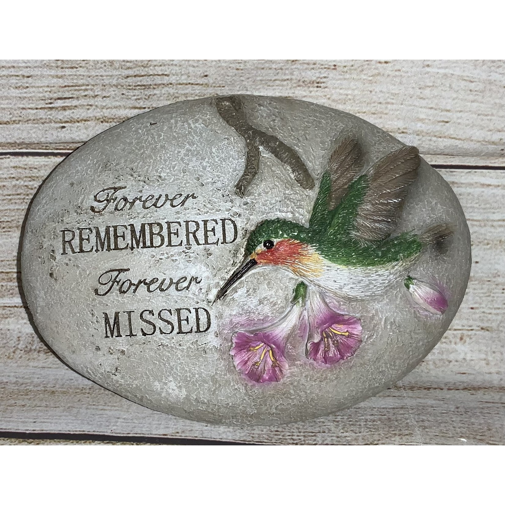 Gerson Resin Inspirational Stone w/Bird