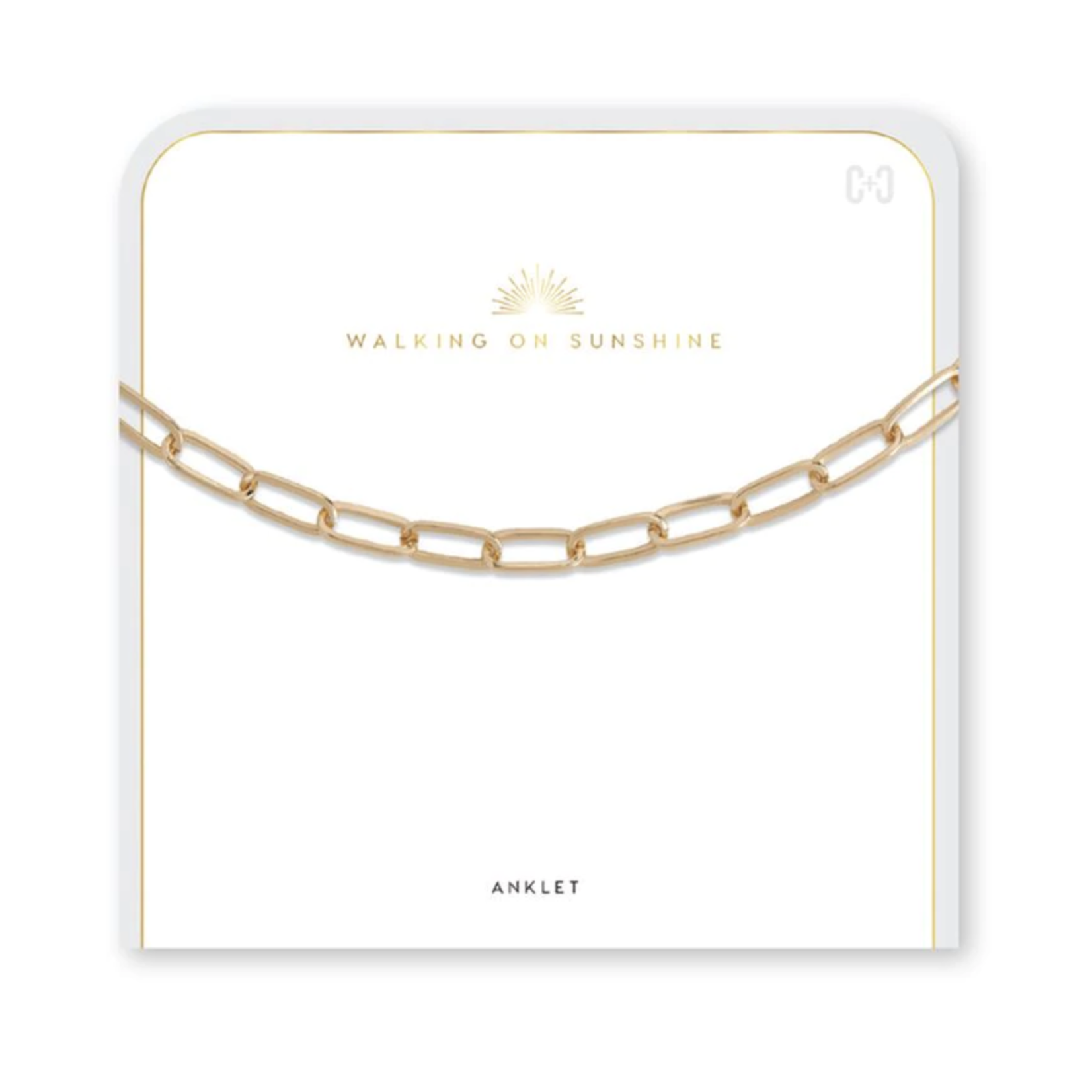 Coco + Carmen Coco + Carmen Walking on Sunshine Anklet