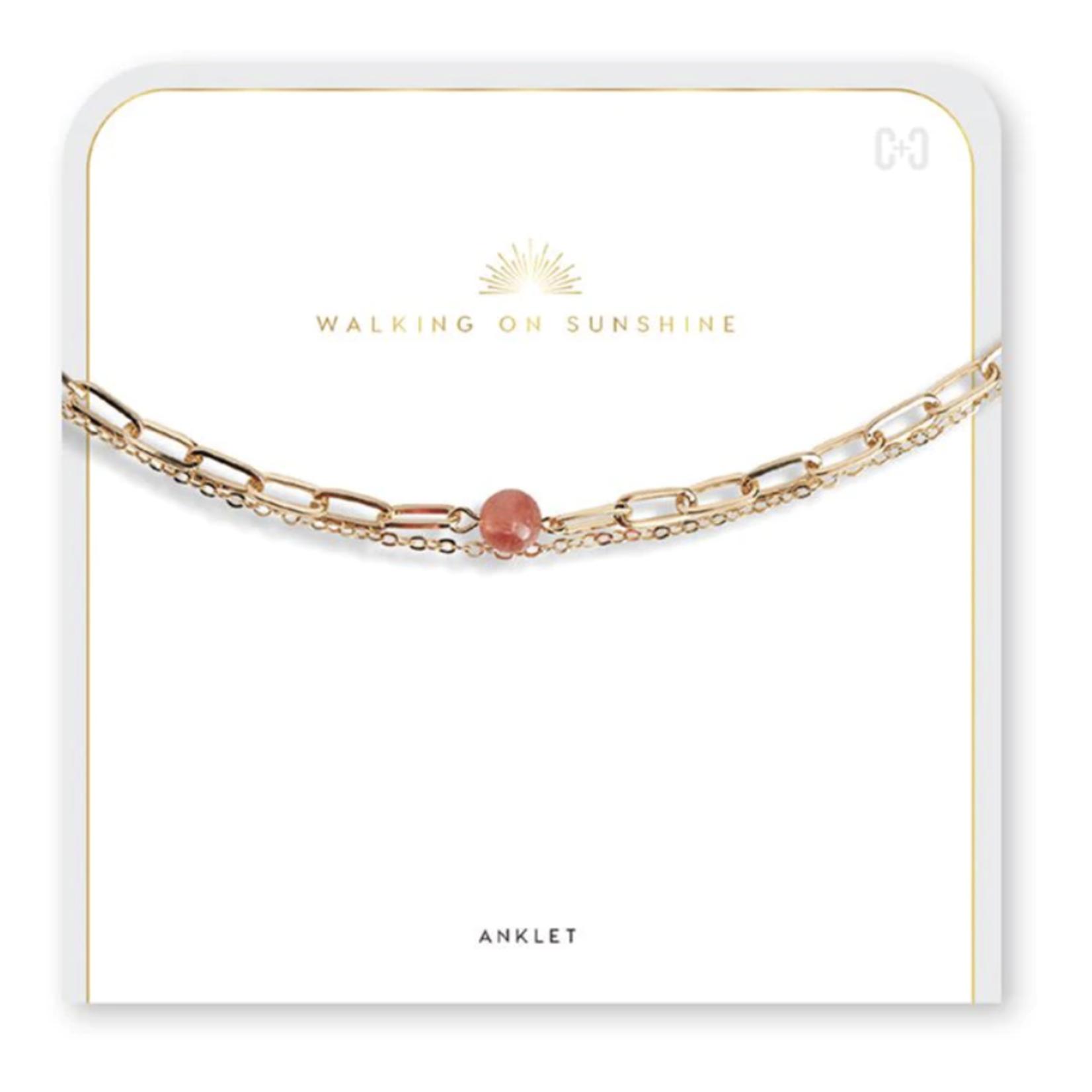 Coco + Carmen Coco + Carmen Walking on Sunshine Anklet