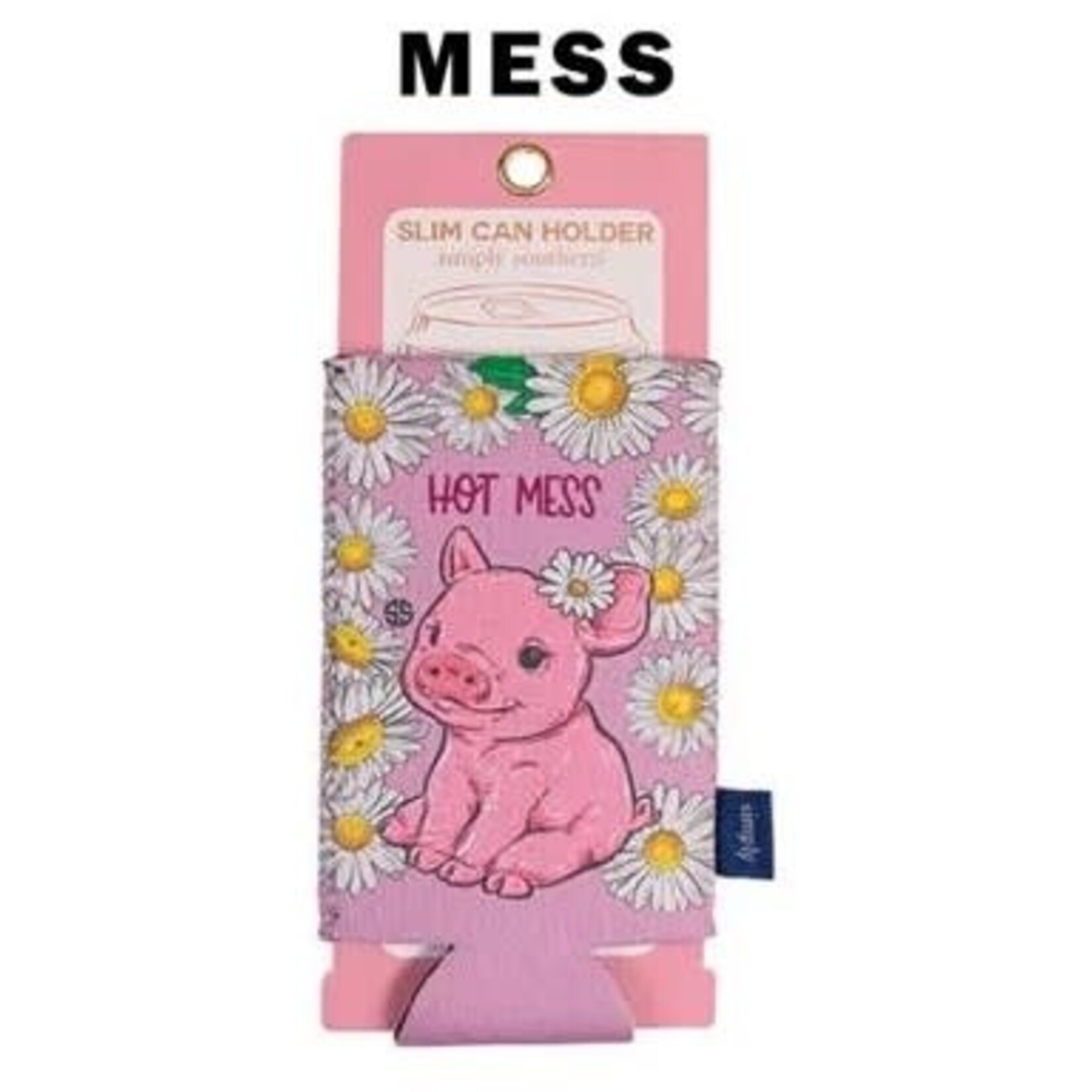 Simply Southern Simply Southern Slim Can Holder Hot Mess Pig