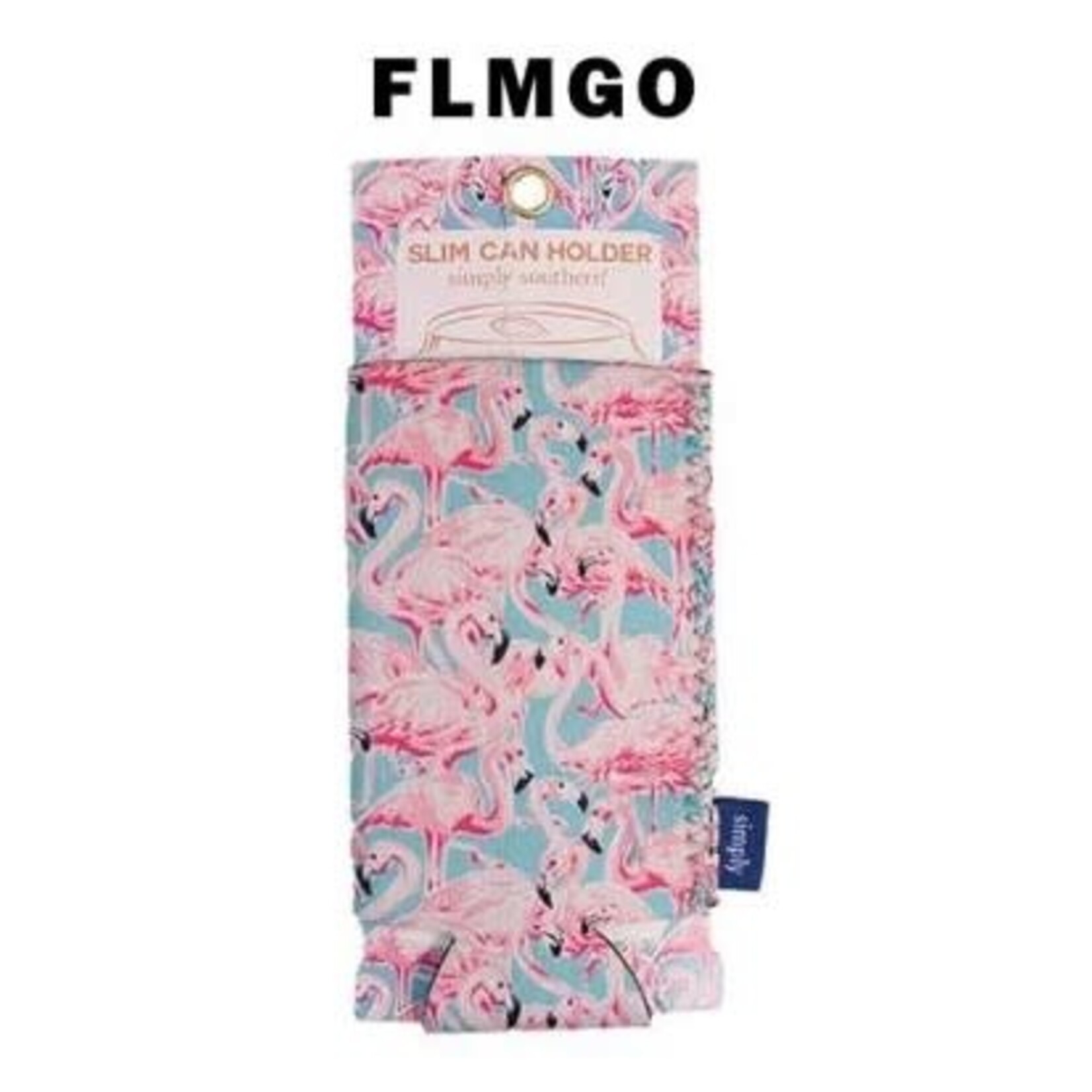 Simply Southern Simply Southern Slim Can Holder Flamingo
