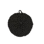 Creative Co-op Round Cotton Crocheted Pot Holder