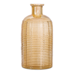 Melrose Gold Glass Vase, 10”