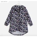 Vera Bradley Vera Bradley Packable Raincoat in Bloom Bloom Navy