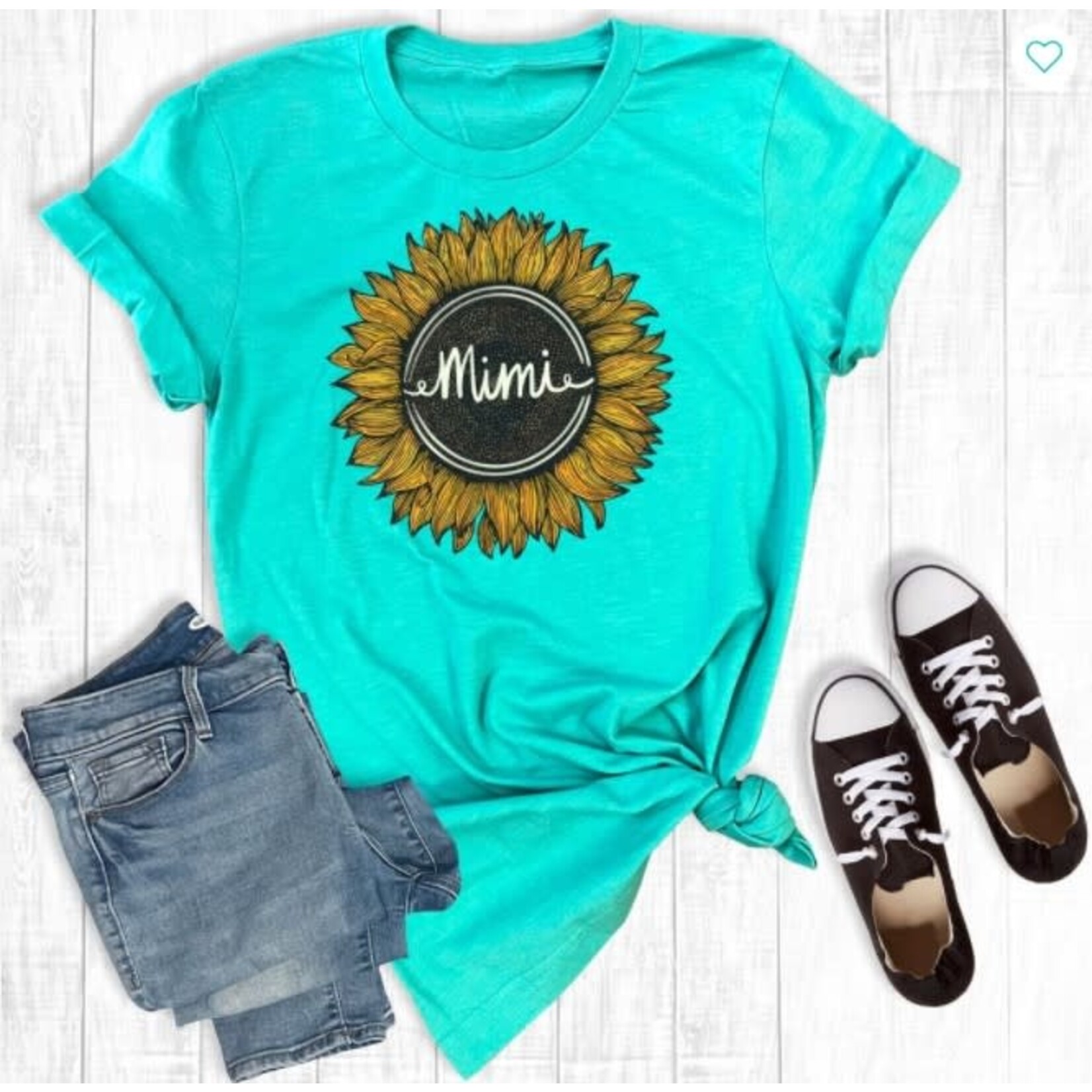 The Way Down South The Way Down South Mimi Sunflower Graphic T-shirt