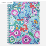 Vera Bradley Vera Bradley Disney Mini Notebook with Pocket in Ariel Floral
