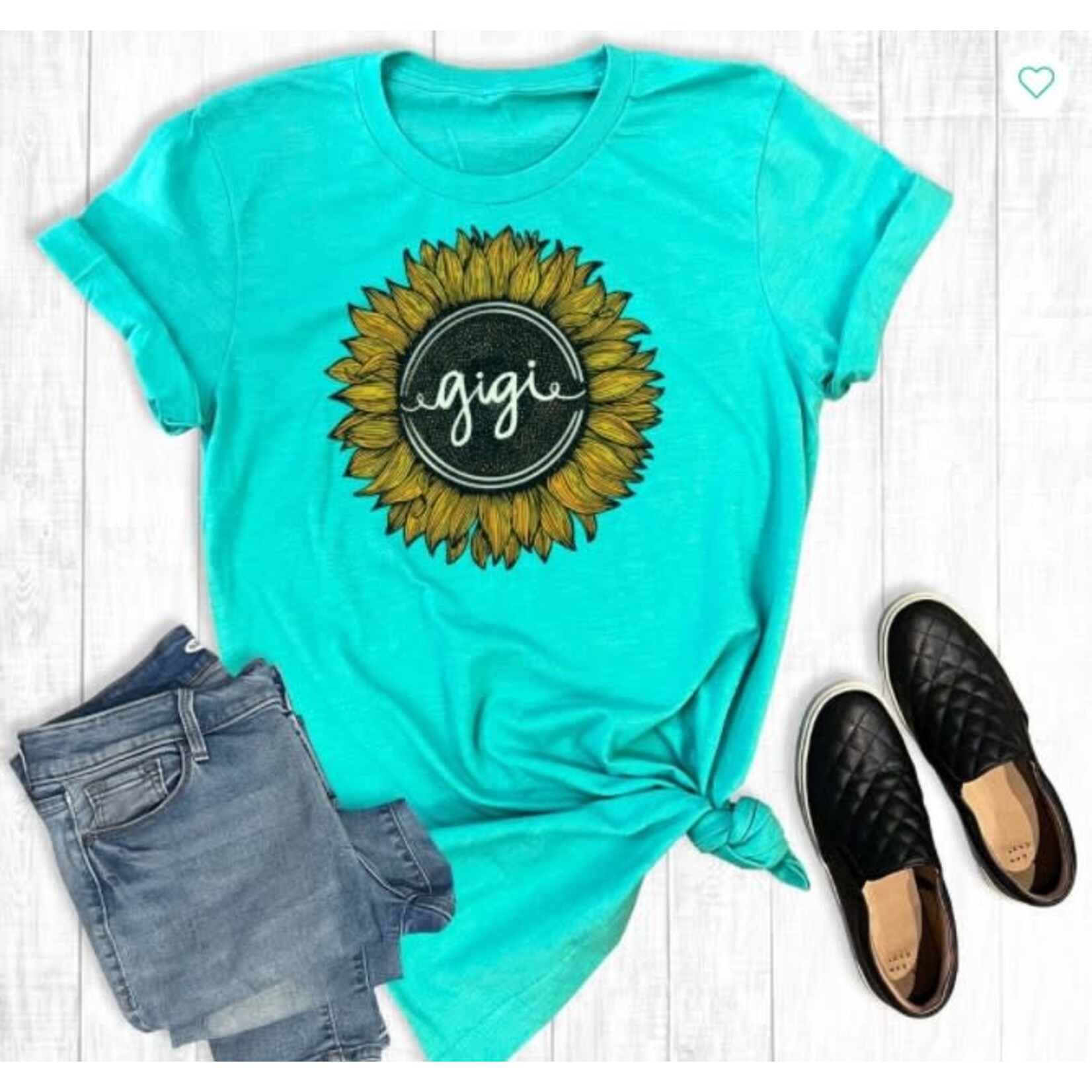 The Way Down South Gigi Sunflower Graphic T-Shirt